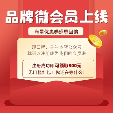 会员卡宣传摄影图海报