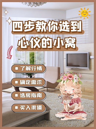 选房指南攻略小红书配图