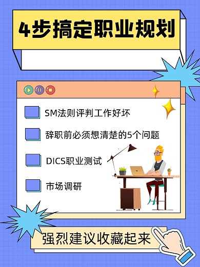 职业规划小红书配图