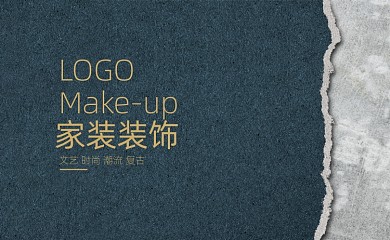 质感纹理家装装修名片