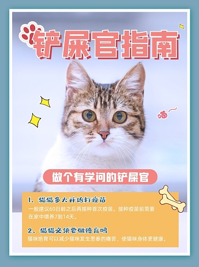 铲屎官指南小红书配图