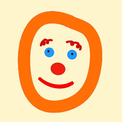 创意卡通愚人节小丑头像