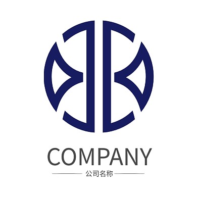 深蓝色公司企业了logo