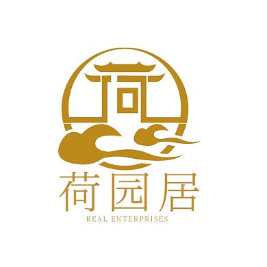 古风居住房产装饰logo