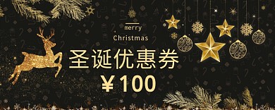 圣诞优惠券