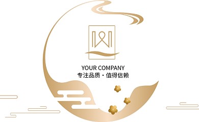 简约鎏金时尚潮流商务名片