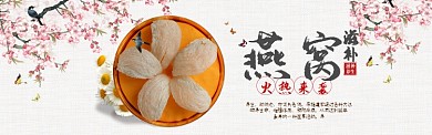中国风滋补养生特惠海报banner