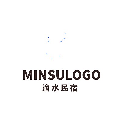 民宿中国风客栈古典古塔LOGO