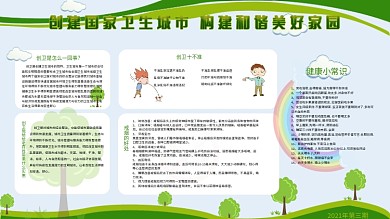 创建国家卫生城市