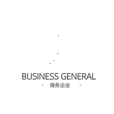 商务扁平几何字母标志设计