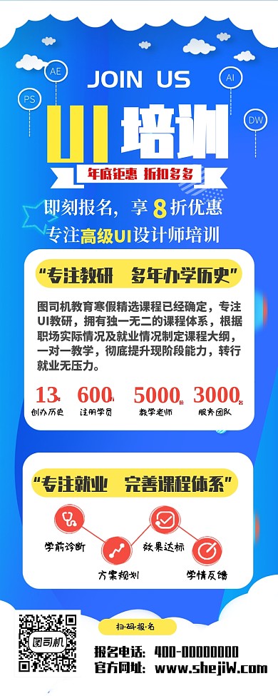 UI培训课程海报