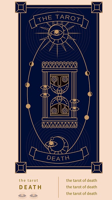 手机用图塔罗牌占卜death