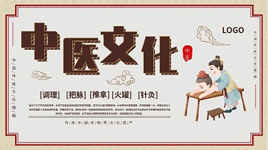 中医文化展板展架