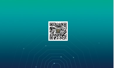 蓝色渐变科技感几何线条方框商务简约名片