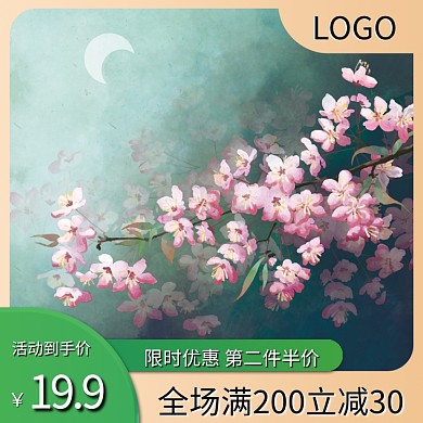 淘宝电商直通车活动通用简约主图