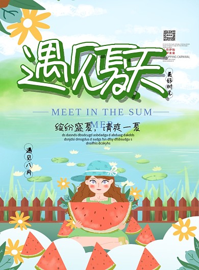 遇见夏天海拔海报