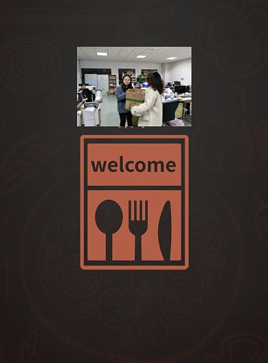 简约矢量餐厅菜单