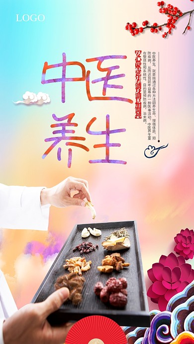 中医养生海报
