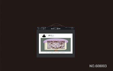 美容美发会员卡黑白配色简约