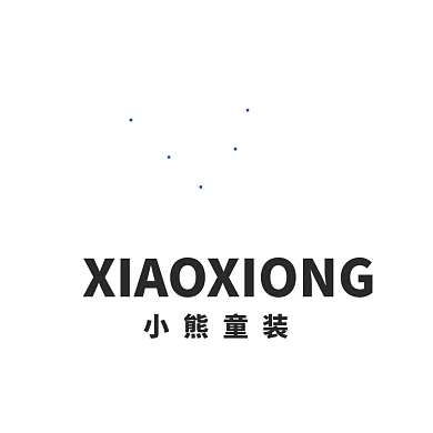 小熊猫童装母婴用品LOGO标志VI