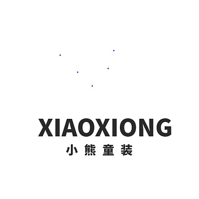 小熊猫童装母婴用品LOGO标志VI