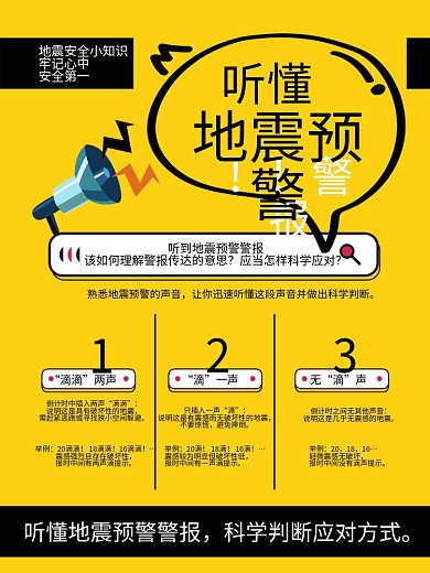 地震安全知识地震预警
