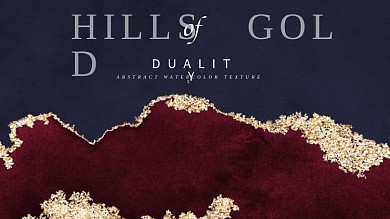 红蓝金高级感颗粒渐变背景质感