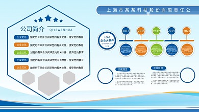 企业文化展板文化墙