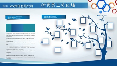 企业成长历程照片墙