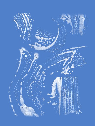 6款真实泡沫肥皂泡泡画笔笔刷预设