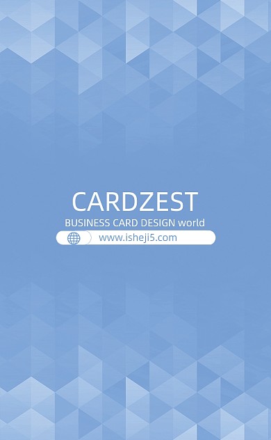 时尚几何电子金融信贷公司名片