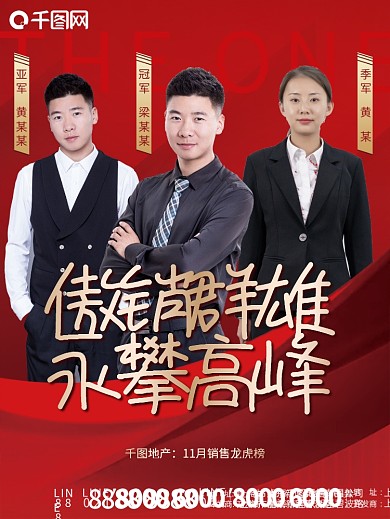 企业地产团队销冠