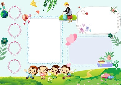 绿色保护环境手抄报版面设计