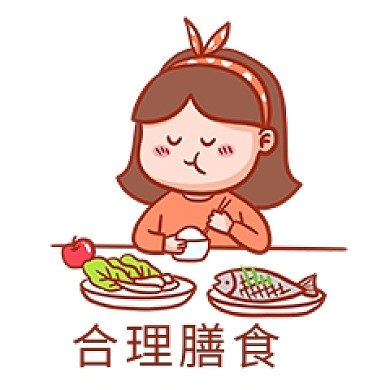 合理膳食表情包