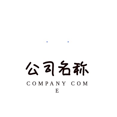 蓝紫色简约M字母娱乐休闲行业
