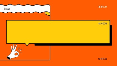 电脑桌面分区壁纸文艺小清新办公工作