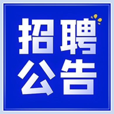 人才招聘公告加入我们蓝色简约公众号次图
