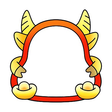 牛头钱袋子头像框微信头像