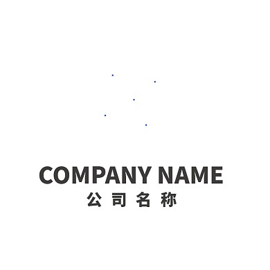 时尚X字母抽象logo设计