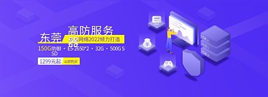 服务器大数据东莞高防服务器网页banner