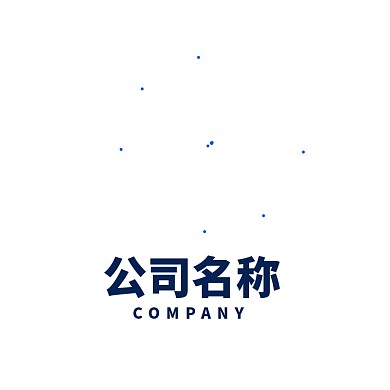 创意彩色图形拼凑logo