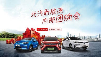 汽车团购会活动海报