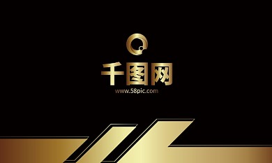 创意黑色建筑公司名片