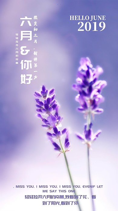 6月浪漫海报