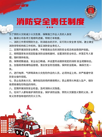消防安全管理制度板图片