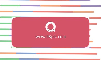 简约线条创意多色名片