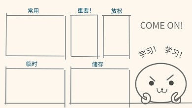 电脑桌面壁纸常用重要分区