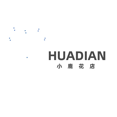 小鹿花店店LOGO标志