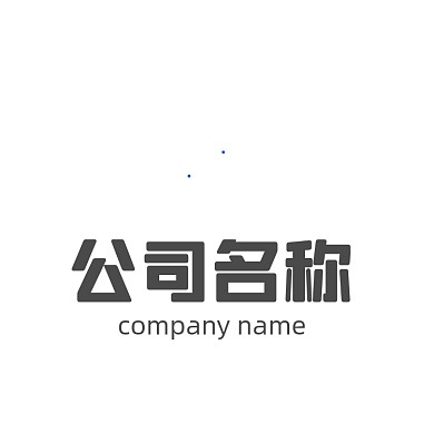 简约大象图案logo