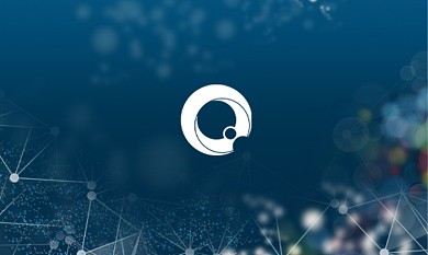 蓝色科技感渐变线条几何素材简约商务名片